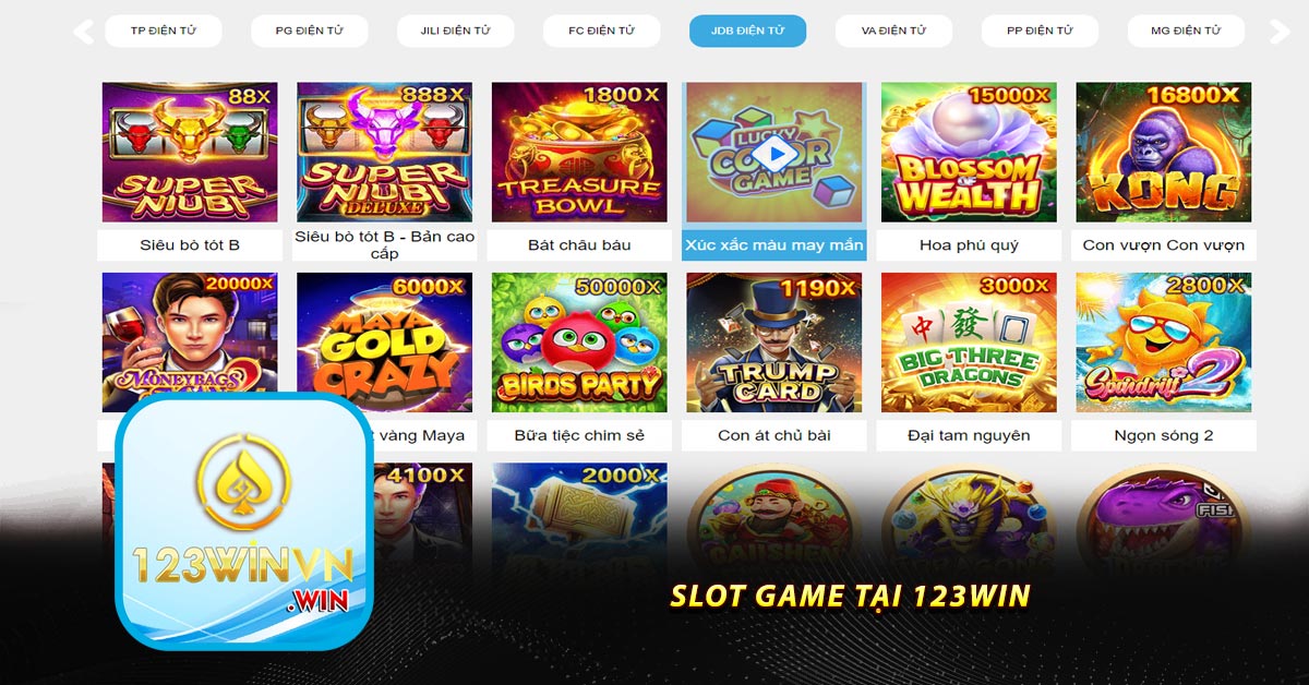 Slot game tại 123win